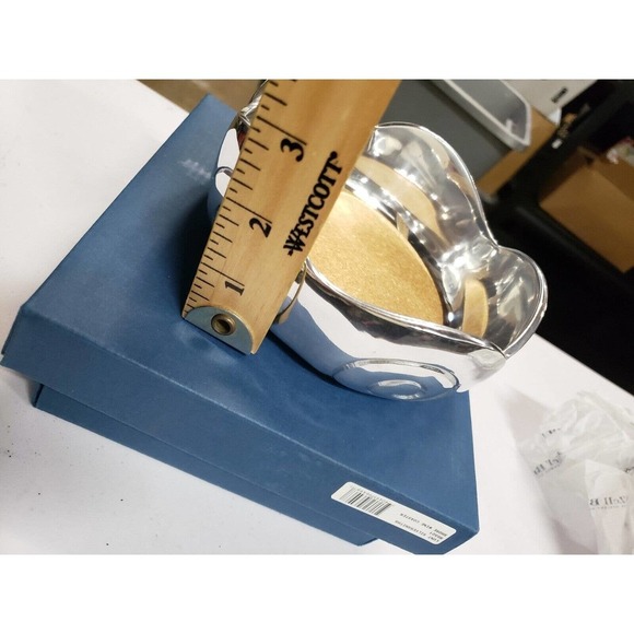 Coastal Collection‎ Sterling Bowl Silver Stainless Steel Rose Pattern Serveware - Picture 12 of 14